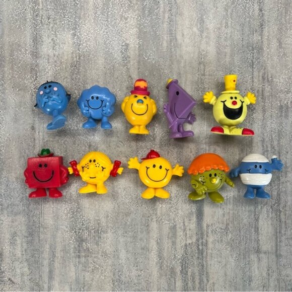 Toys | Vintage Arbys Little Miss Mr Men Lot Of 1 Figures Roger ...